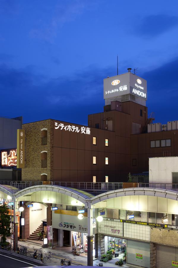 City Hotel Andoh Iwakuni Bagian luar foto